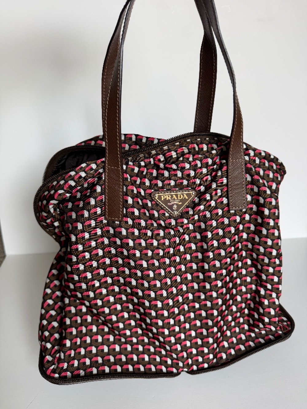 PRADA Monogrammed Tote bag, Foldable and eco handbag - Picture 1 of 10